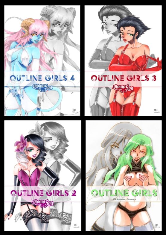 Outline Girls Artbook – Bild 2